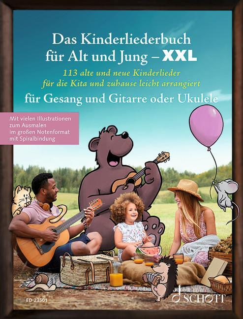 Cover: 9783795723798 | Das Kinderliederbuch für Alt und Jung XXL | Jonas Spieker | Broschüre