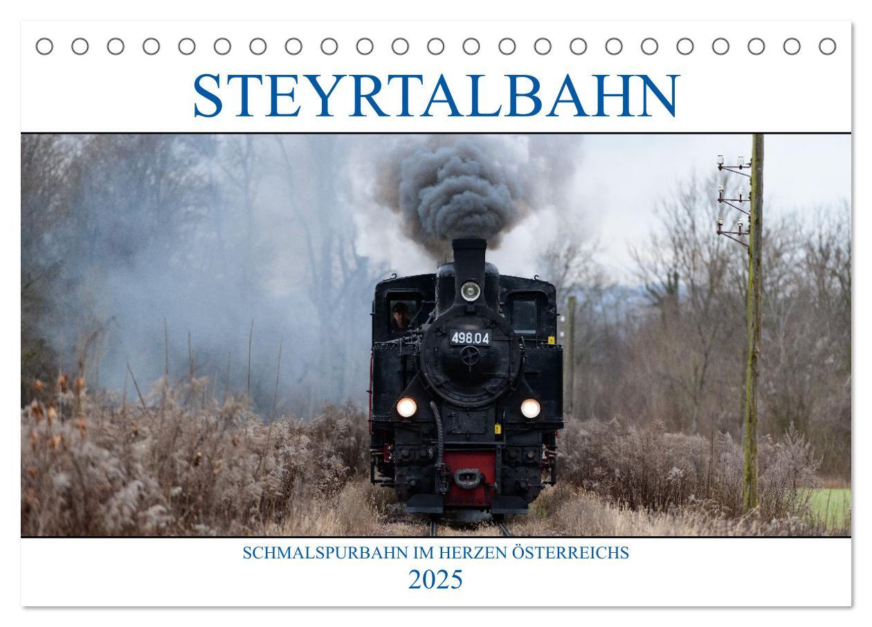 Cover: 9783435020652 | Steyrtalbahn (Tischkalender 2025 DIN A5 quer), CALVENDO Monatskalender