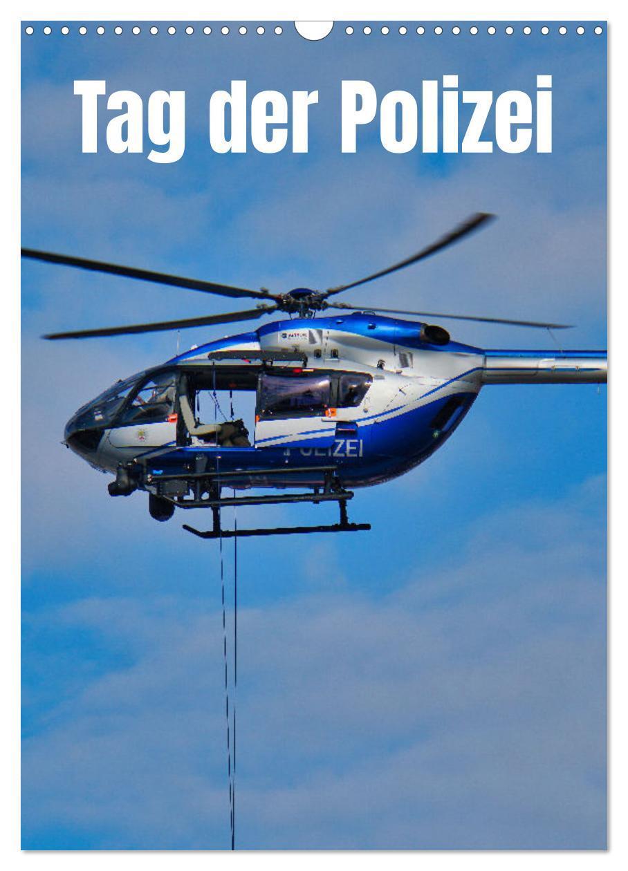 Cover: 9783435877195 | Tag der Polizei (Wandkalender 2025 DIN A3 hoch), CALVENDO...