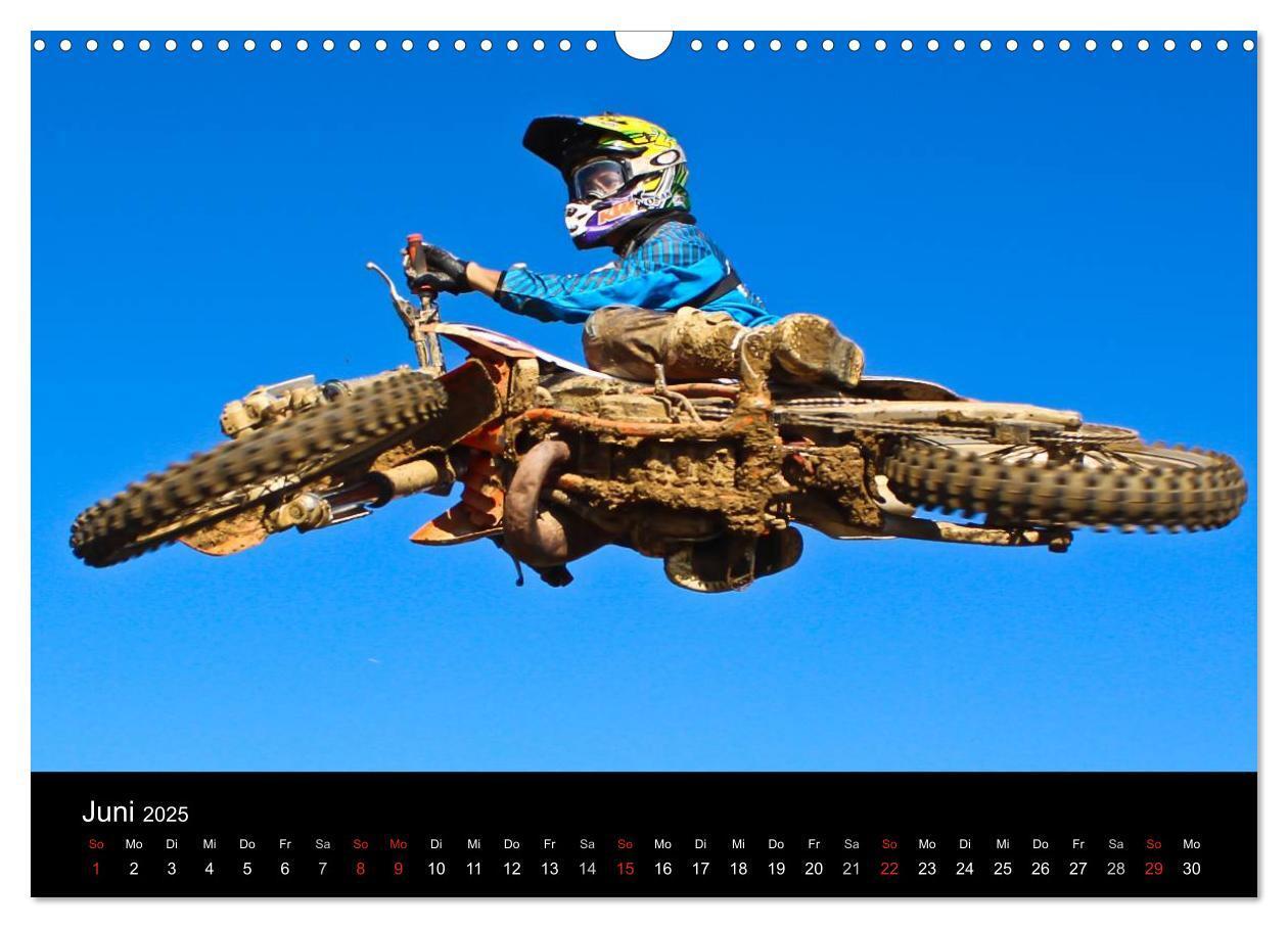 Bild: 9783435517527 | Motocross Kalender - Emotionen auf 2 Rädern (Wandkalender 2025 DIN...