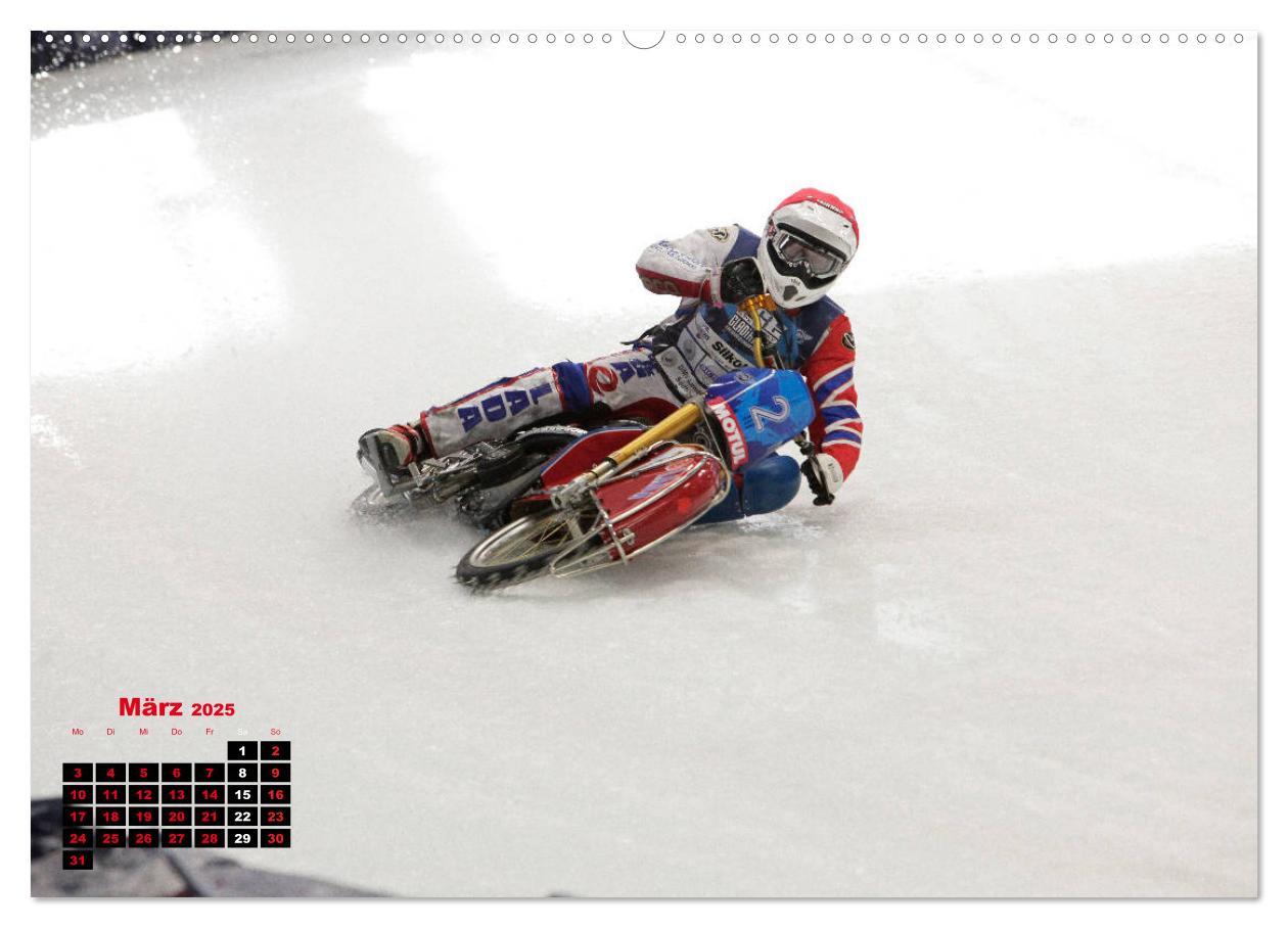 Bild: 9783435129881 | Ice Speedway (hochwertiger Premium Wandkalender 2025 DIN A2 quer),...