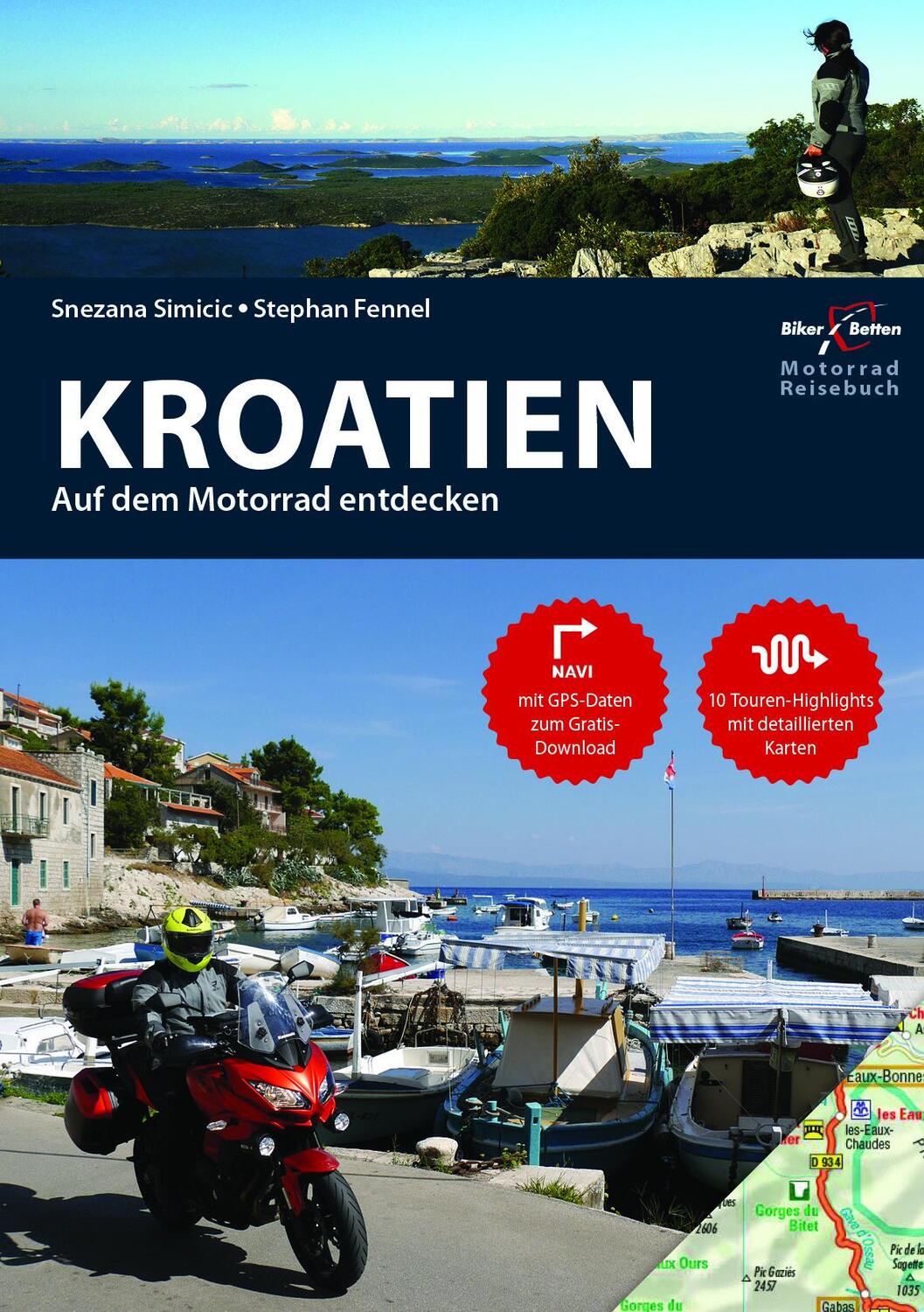 Cover: 9783937063379 | Motorradreiseführer Kroatien | BikerBetten Motorradreisebuch | Buch