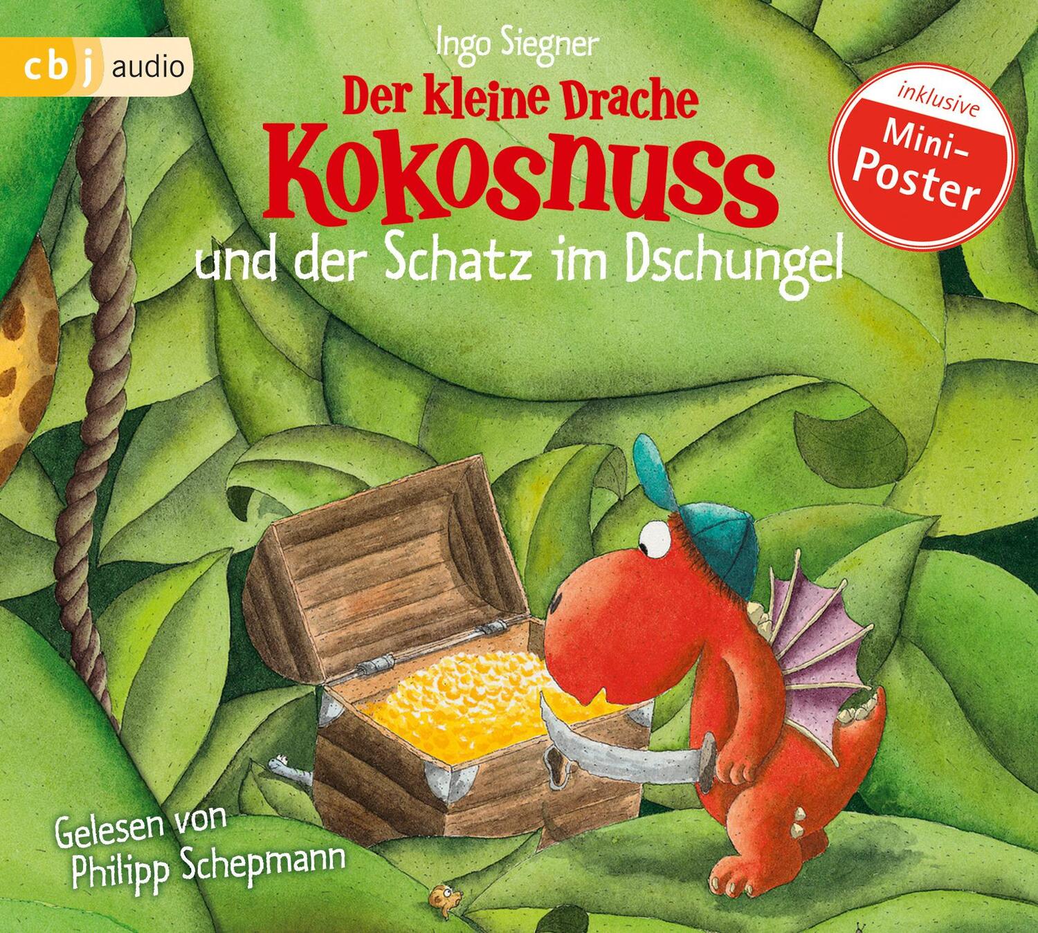 Cover: 9783866049680 | Der kleine Drache Kokosnuss 11 und der Schatz im Dschungel | Siegner