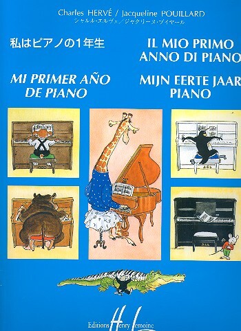 Cover: 9790230964449 | Mijn Eerste Jaar Piano | Charles Hervé | Buch | Lemoine