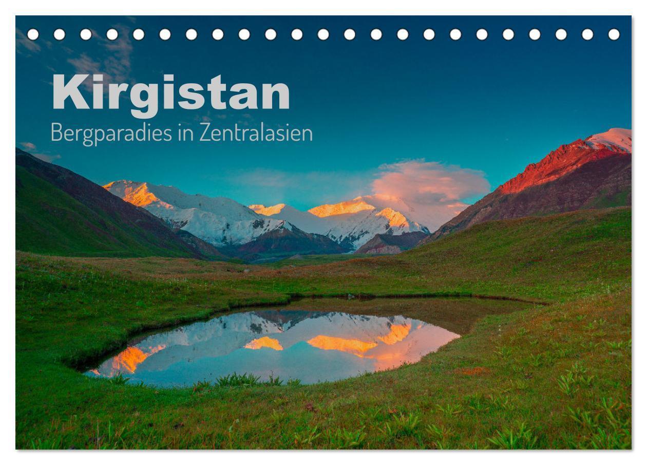 Cover: 9783383709807 | Kirgistan Bergparadies in Zentralasien (Tischkalender 2024 DIN A5...