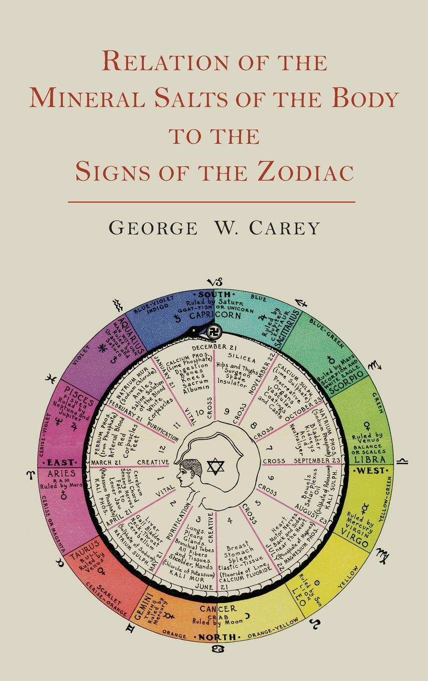 Cover: 9781684227921 | Relation of the Mineral Salts of the Body to the Signs of the Zodiac