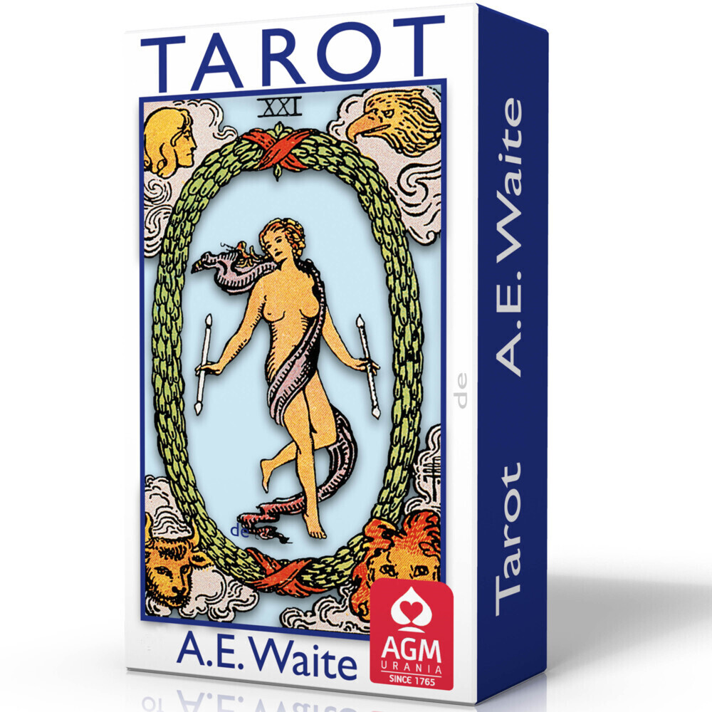 Cover: 9783038194682 | Tarot of A.E. Waite (Blue Edition, Standard, Spanish), m. 1 Buch,...