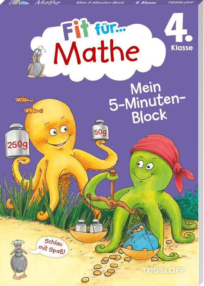 Cover: 9783788625115 | Fit für Mathe 4. Klasse. Mein 5-Minuten-Block | Werner Zenker | Buch