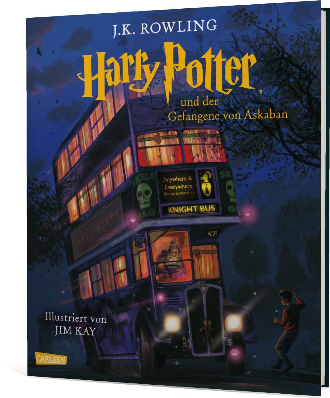 Cover: 9783551559036 | Harry Potter 3 und der Gefangene von Askaban (farbig illustrierte...
