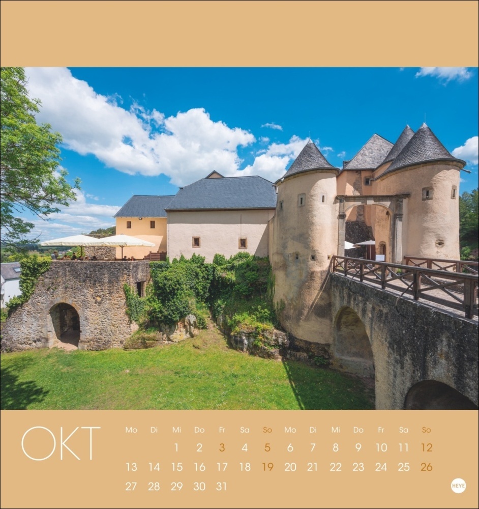 Bild: 9783756408696 | Luxemburg Postkartenkalender 2025 | Kalender | Spiralbindung | 13 S.