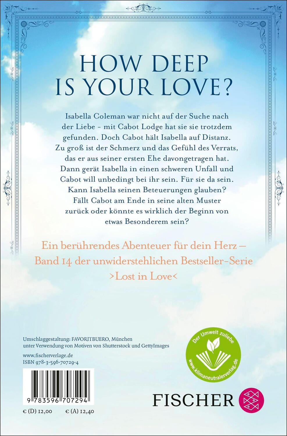 Rückseite: 9783596707294 | Meine Liebe für dich | Marie Force | Taschenbuch | 432 S. | Deutsch