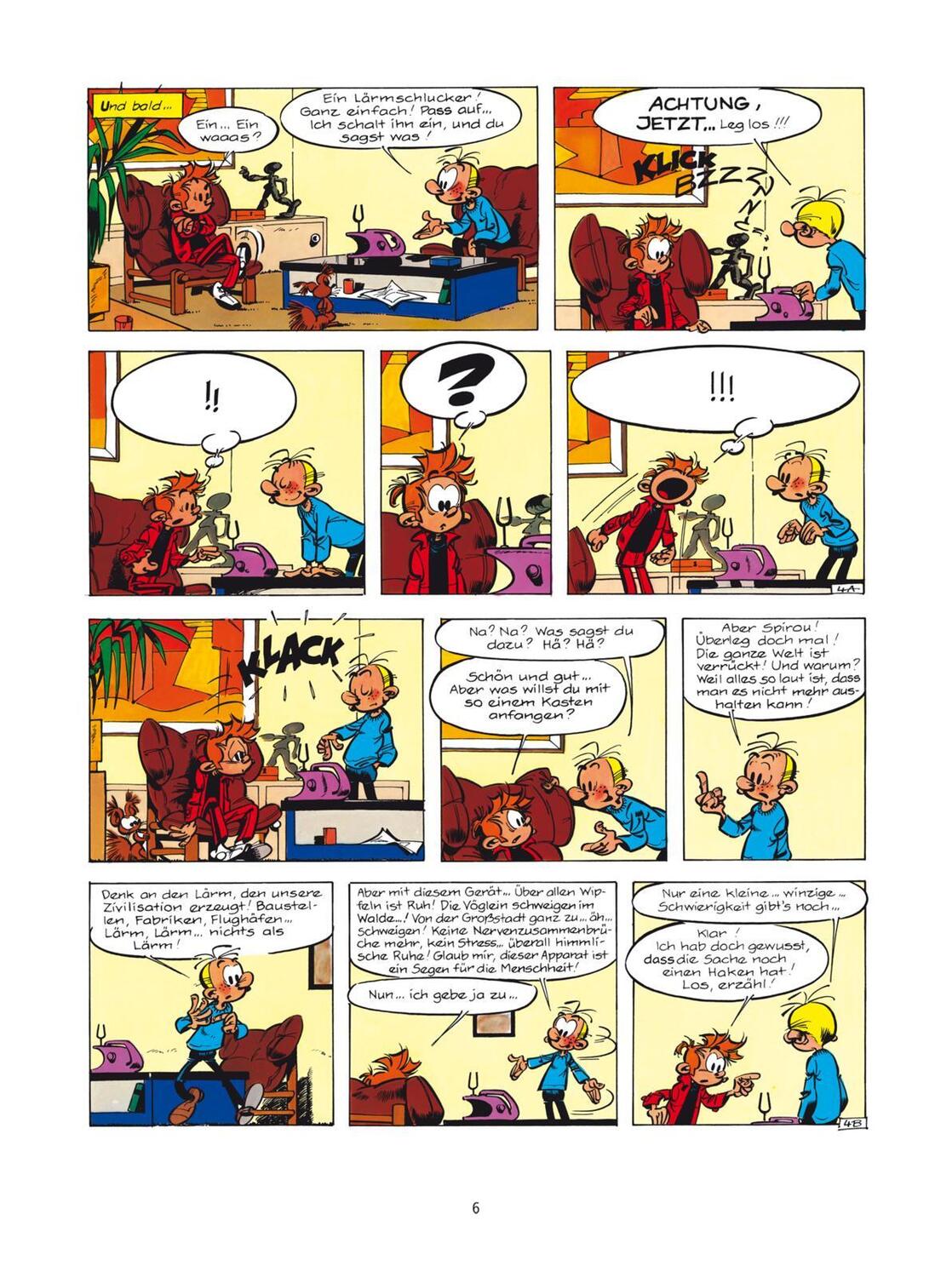 Bild: 9783551772305 | Spirou &amp; Fantasio 30: Der Lärmschlucker | Janry (u. a.) | Taschenbuch