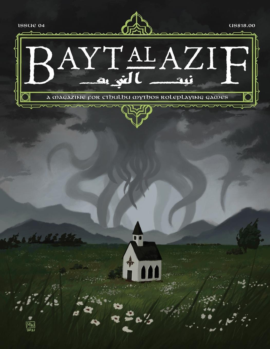 Cover: 9781940398952 | Bayt al Azif #4 | A magazine for Cthulhu Mythos roleplaying games
