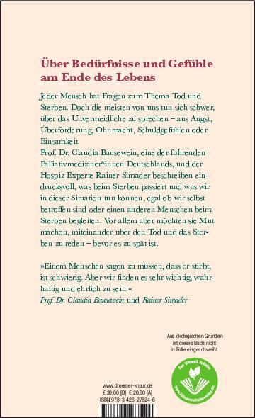 Rückseite: 9783426278246 | 99 Fragen an den Tod | Claudia Bausewein (u. a.) | Buch | 284 S.