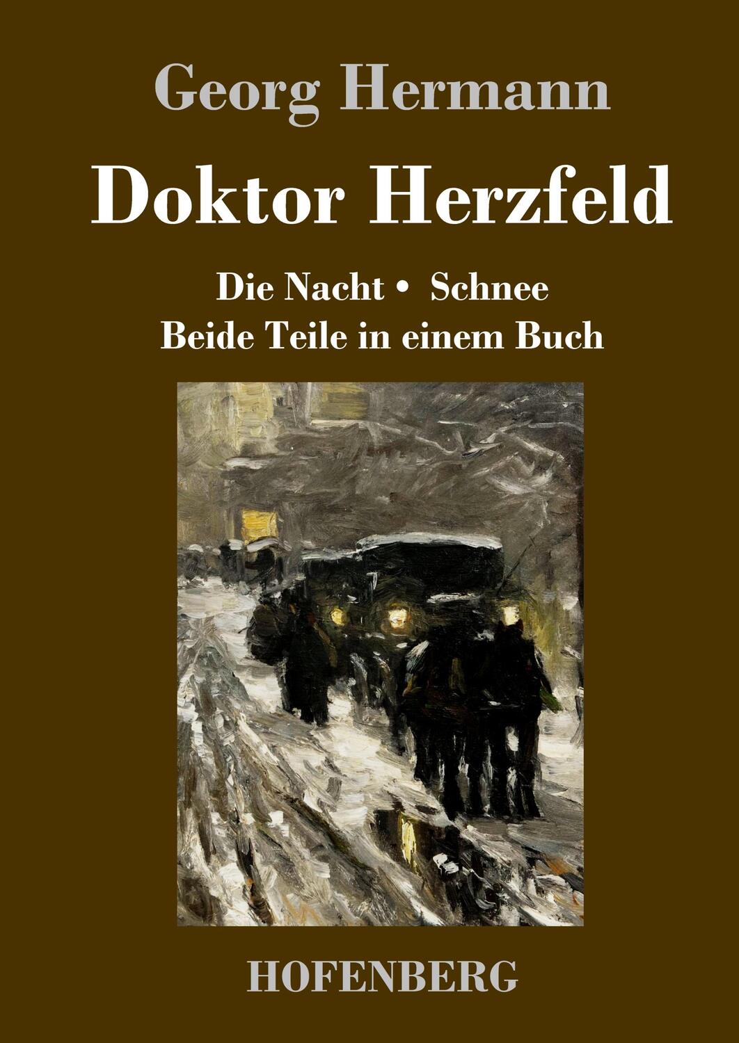 Cover: 9783743733510 | Doktor Herzfeld | Die Nacht / Schnee Beide Teile in einem Buch | Buch