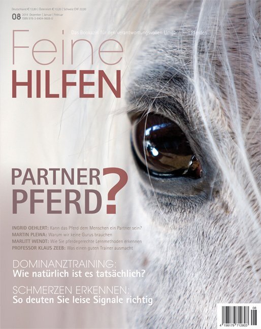 Cover: 9783840496080 | Feine Hilfen, Ausgabe 8 | Partner Pferd? | Cadmos Verlag | Taschenbuch