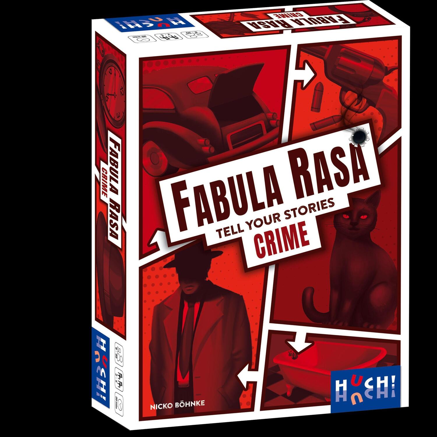 Cover: 4260071881335 | Fabula Rasa Crime | Nicko Böhnke | Spiel | Deutsch | 2021