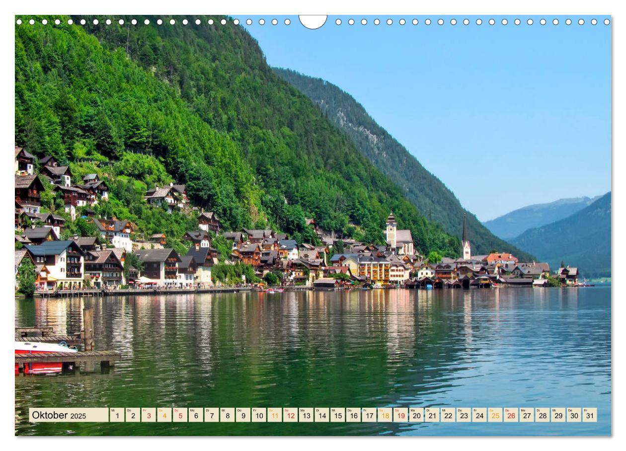 Bild: 9783435458646 | Salzkammergut, überraschend vielseitig (Wandkalender 2025 DIN A3...