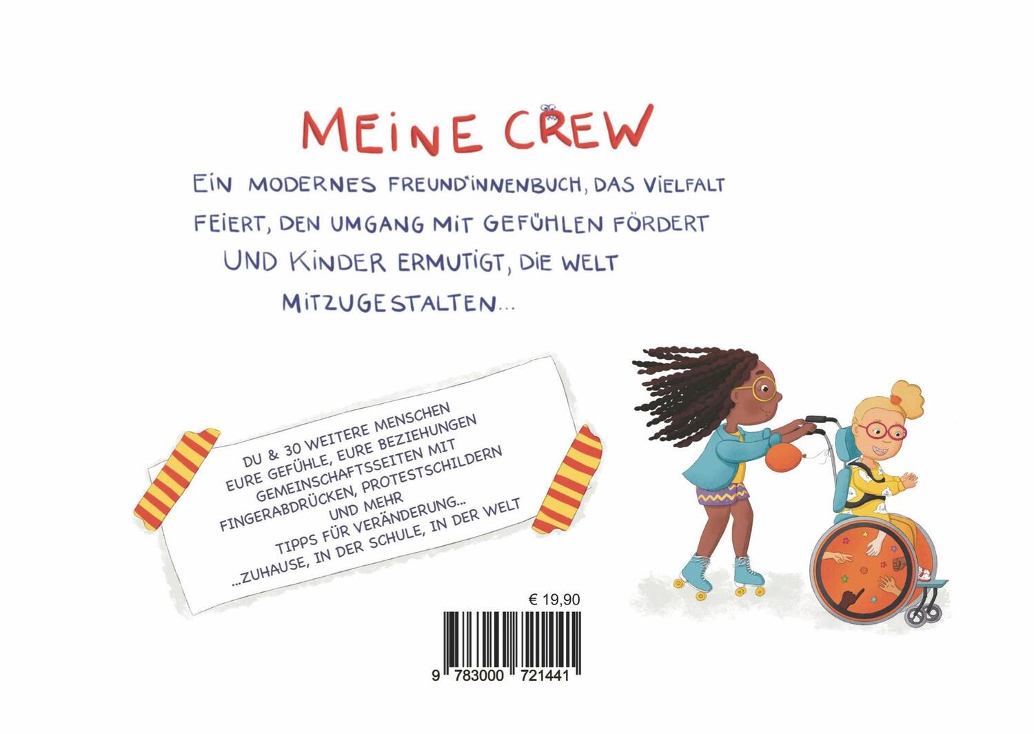 Rückseite: 9783000721441 | Freundschaftsbuch Meine Crew | Anne Dittmann | Buch | Deutsch | 2022