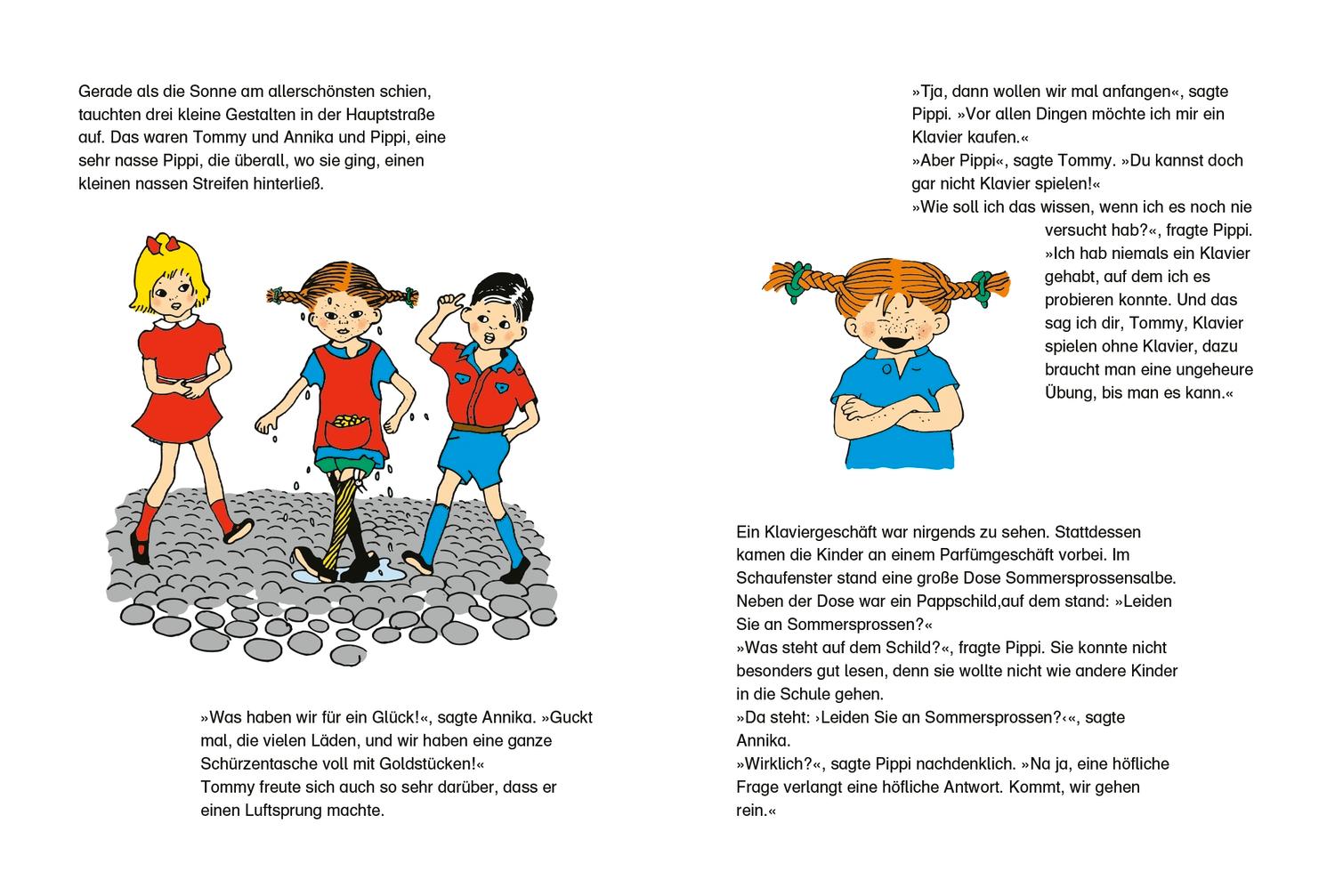 Bild: 9783751201025 | Lesen + Stickern. Pippi geht einkaufen | Astrid Lindgren | Taschenbuch