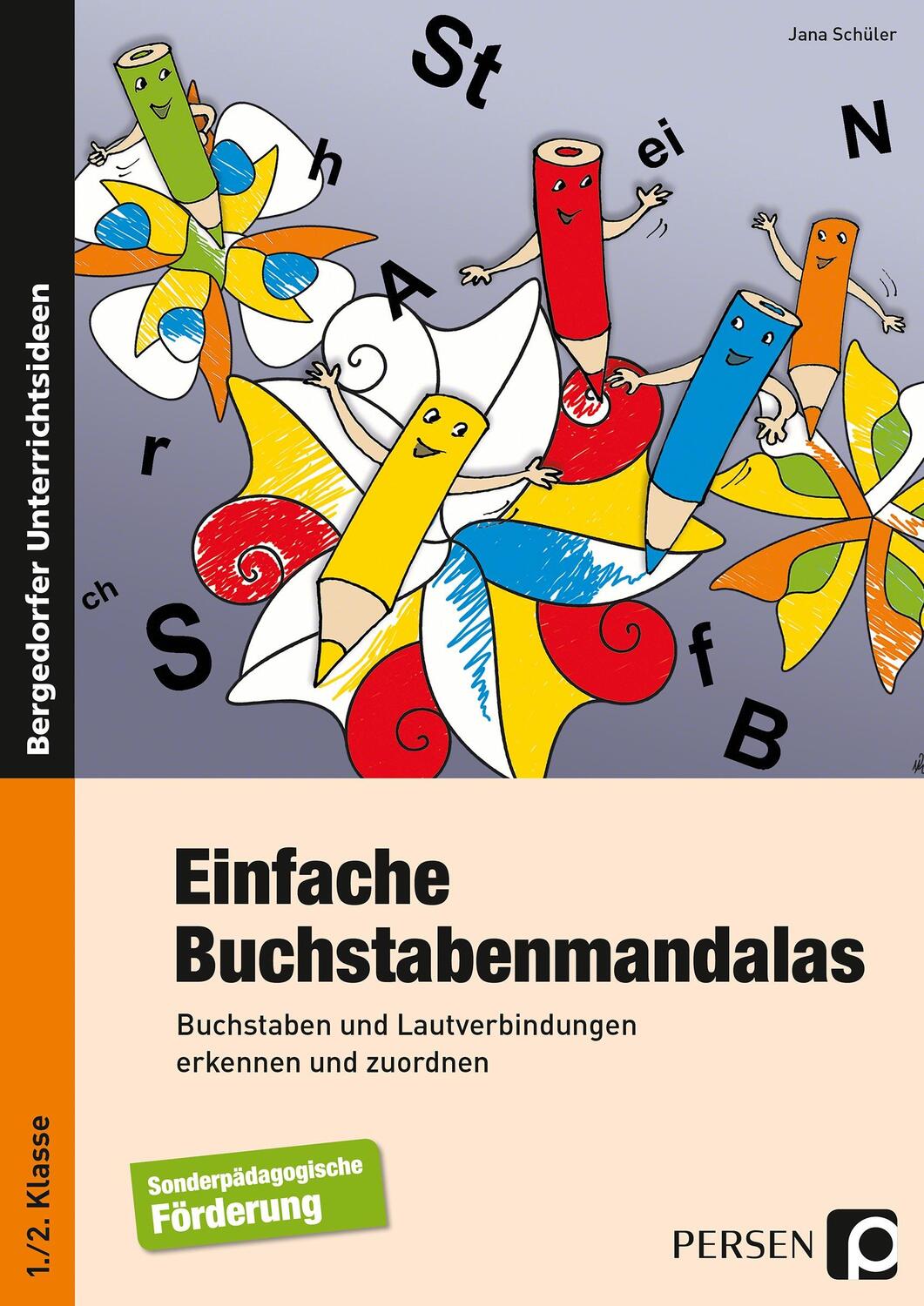 Cover: 9783403202011 | Einfache Buchstabenmandalas | Jana Schüler | Broschüre | Deutsch