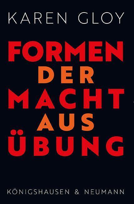 Cover: 9783826078354 | Formen der Machtausübung | Karen Gloy | Taschenbuch | Deutsch | 2023