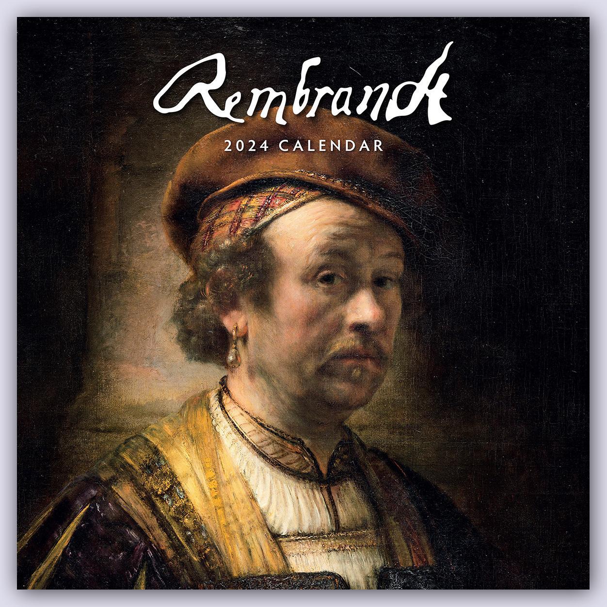 Cover: 9781804421932 | Rembrandt 2024 Square Wall Calendar | Red Robin Publishing Ltd. | Buch