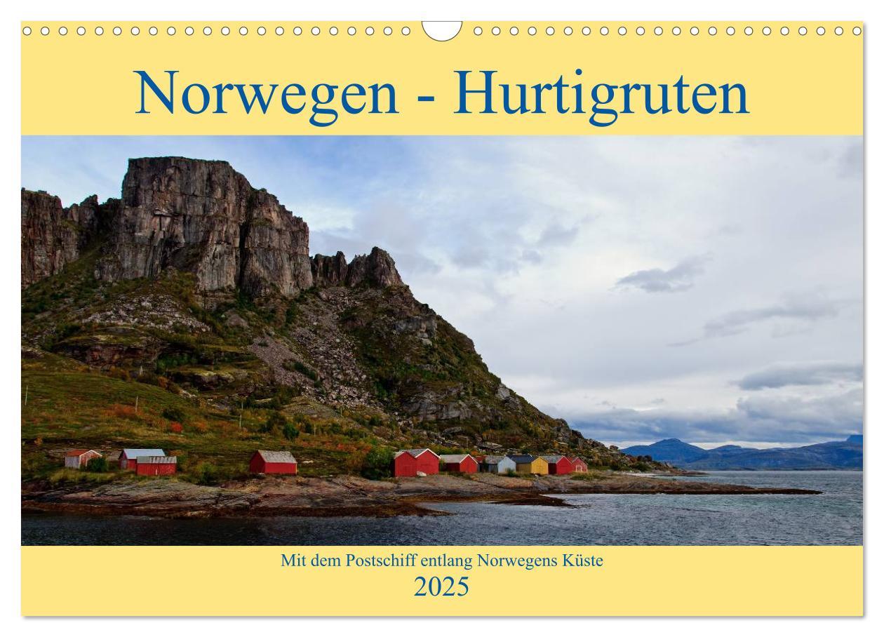 Cover: 9783435800926 | Norwegen - Hurtigruten (Wandkalender 2025 DIN A3 quer), CALVENDO...