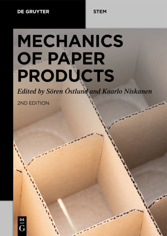 Cover: 9783110617412 | Mechanics of Paper Products | Sören Östlund (u. a.) | Taschenbuch