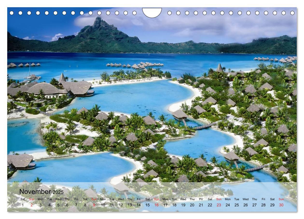 Bild: 9781325960781 | French Polynesia Paradise in the South Pacific (Wall Calendar 2025...