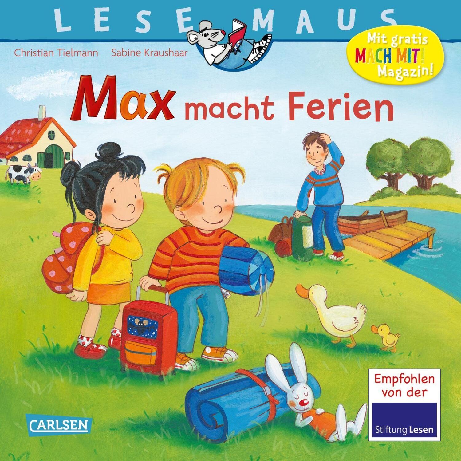 Cover: 9783551083135 | LESEMAUS 113: Max macht Ferien | Christian Tielmann | Taschenbuch