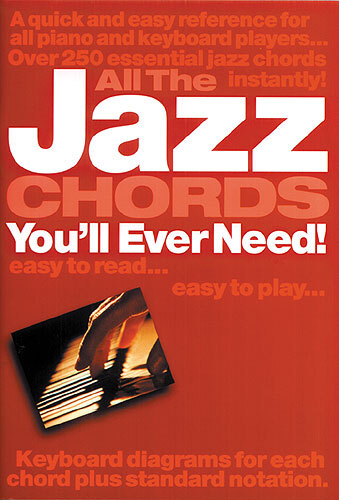 Cover: 9780711977693 | All The Jazz Chords You'Ll Ever | Songbuch (Klavier) | Buch | 1999