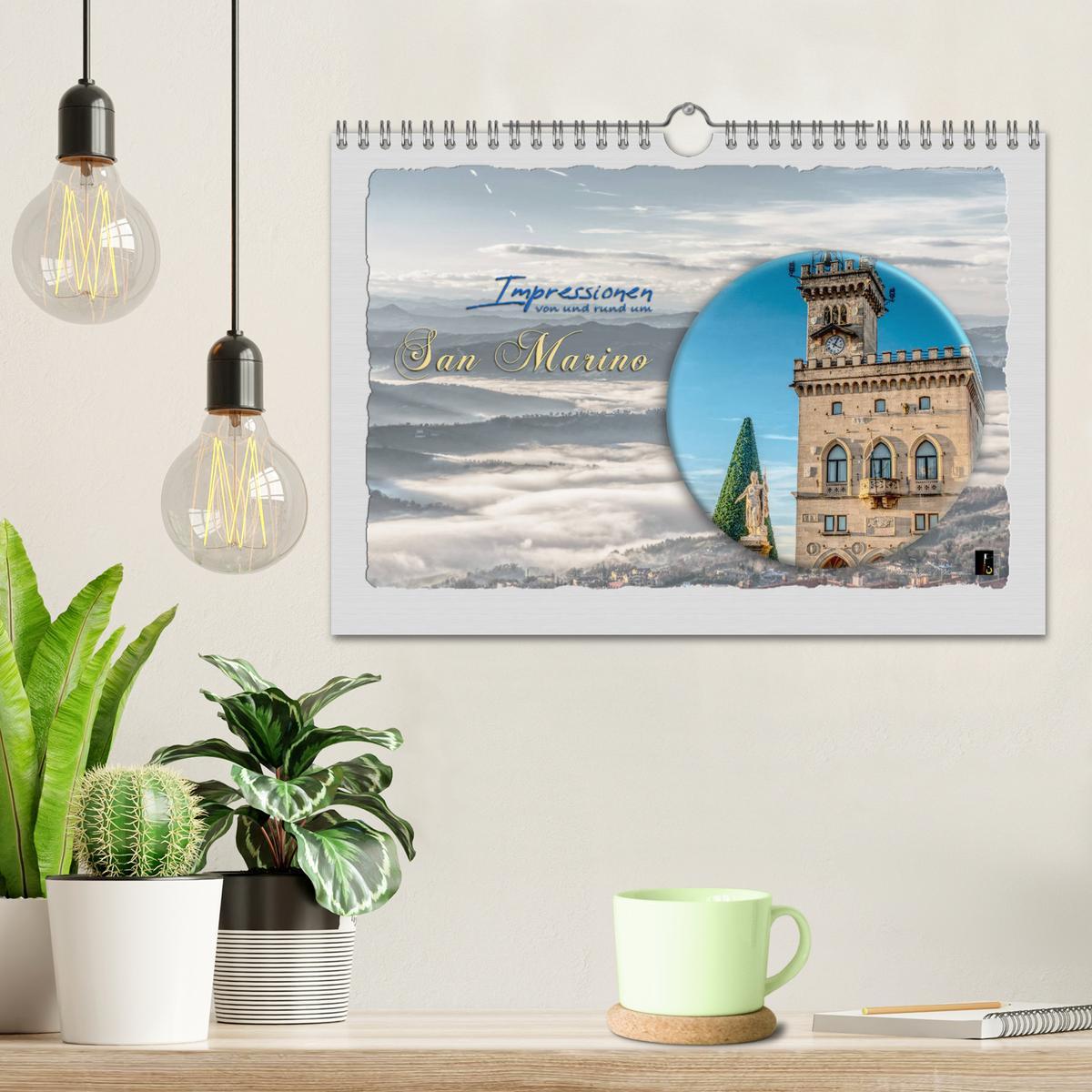 Bild: 9783435222995 | Impressionen - von und rund um San Marino (Wandkalender 2025 DIN A4...