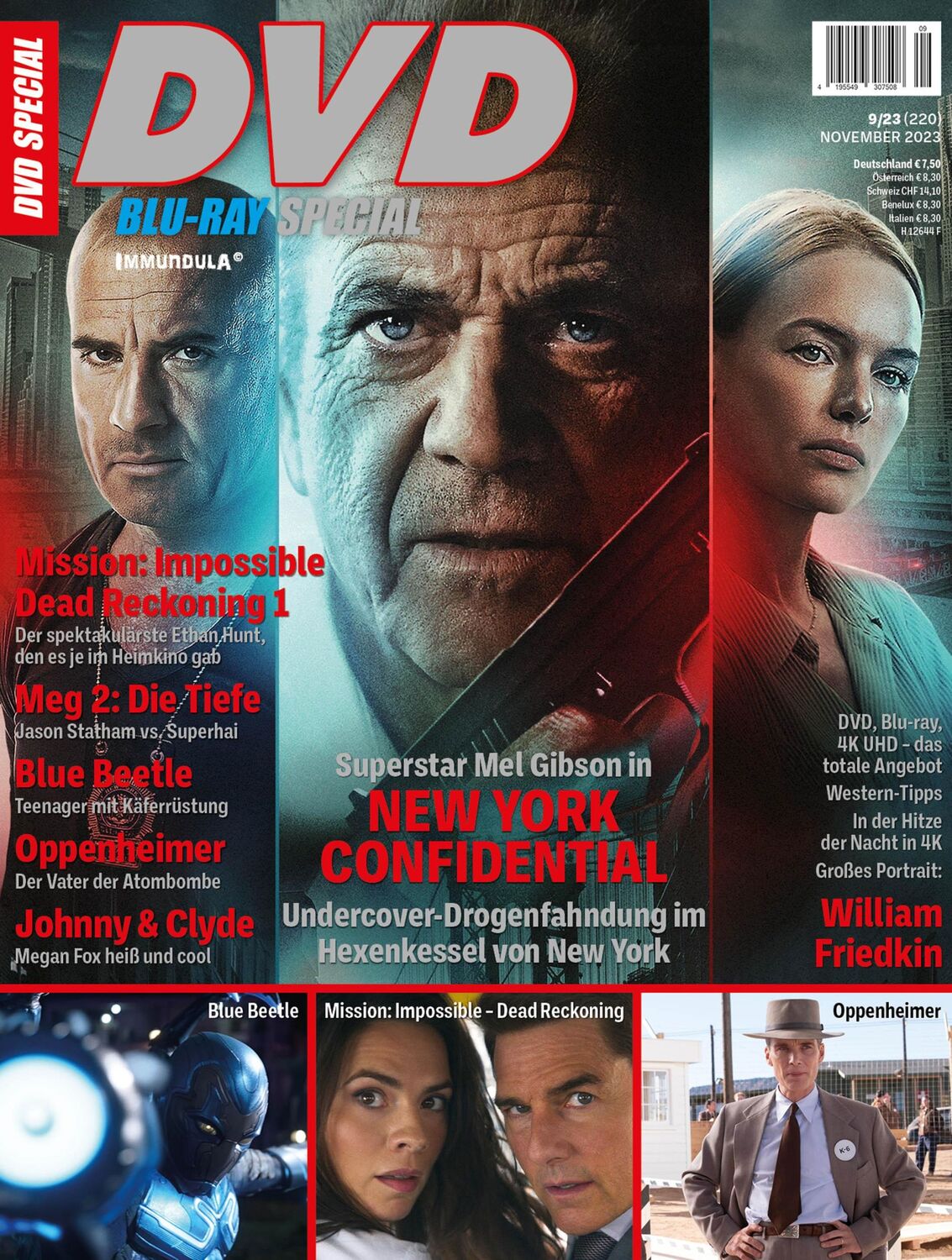 Cover: 9783959364928 | DVD BLU-RAY SPECIAL. Ausgabe November 2023 (#220) | Sülter (u. a.)