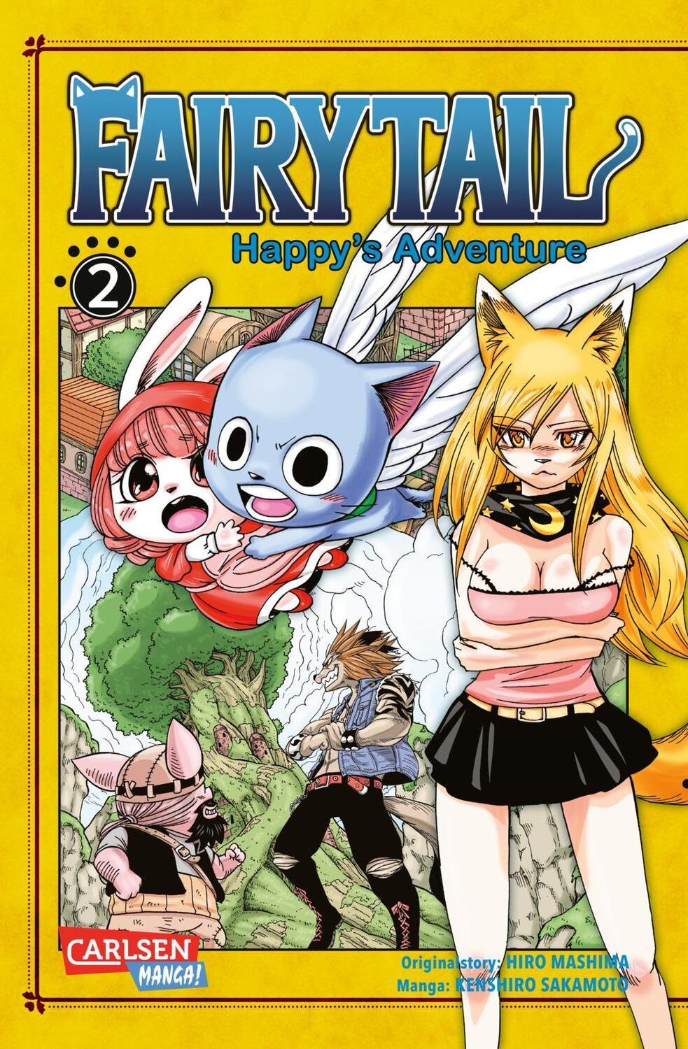 Cover: 9783551768056 | Fairy Tail - Happy's Adventure 2 | Kenshiro Sakamoto (u. a.) | Buch