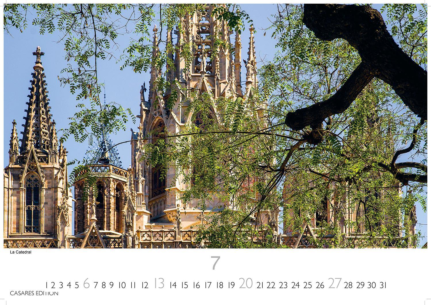 Bild: 9781835240298 | Barcelona 2025 S 24x35 cm | H. W. Schawe | Kalender | 14 S. | Deutsch