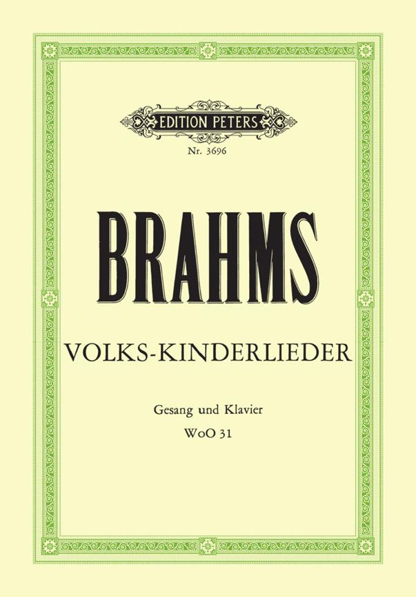 Cover: 9790014017774 | 14 Childrens Folk Songs | Johannes Brahms | Buch | Edition Peters