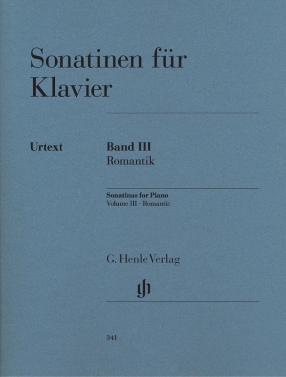 Cover: 9790201803418 | Sonatinen für Klavier - Band III, Romantik | Ernst Herttrich (u. a.)