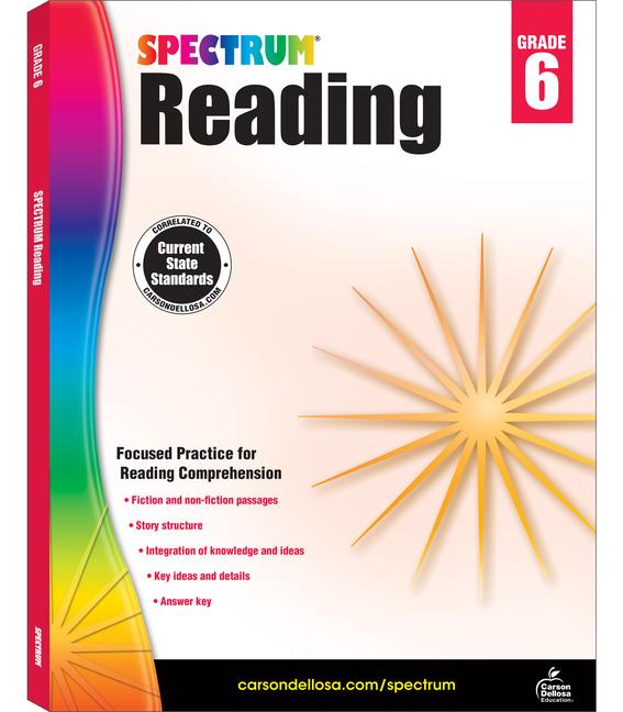 Cover: 9781483812199 | Spectrum Reading Workbook, Grade 6 | Volume 25 | Spectrum | Buch