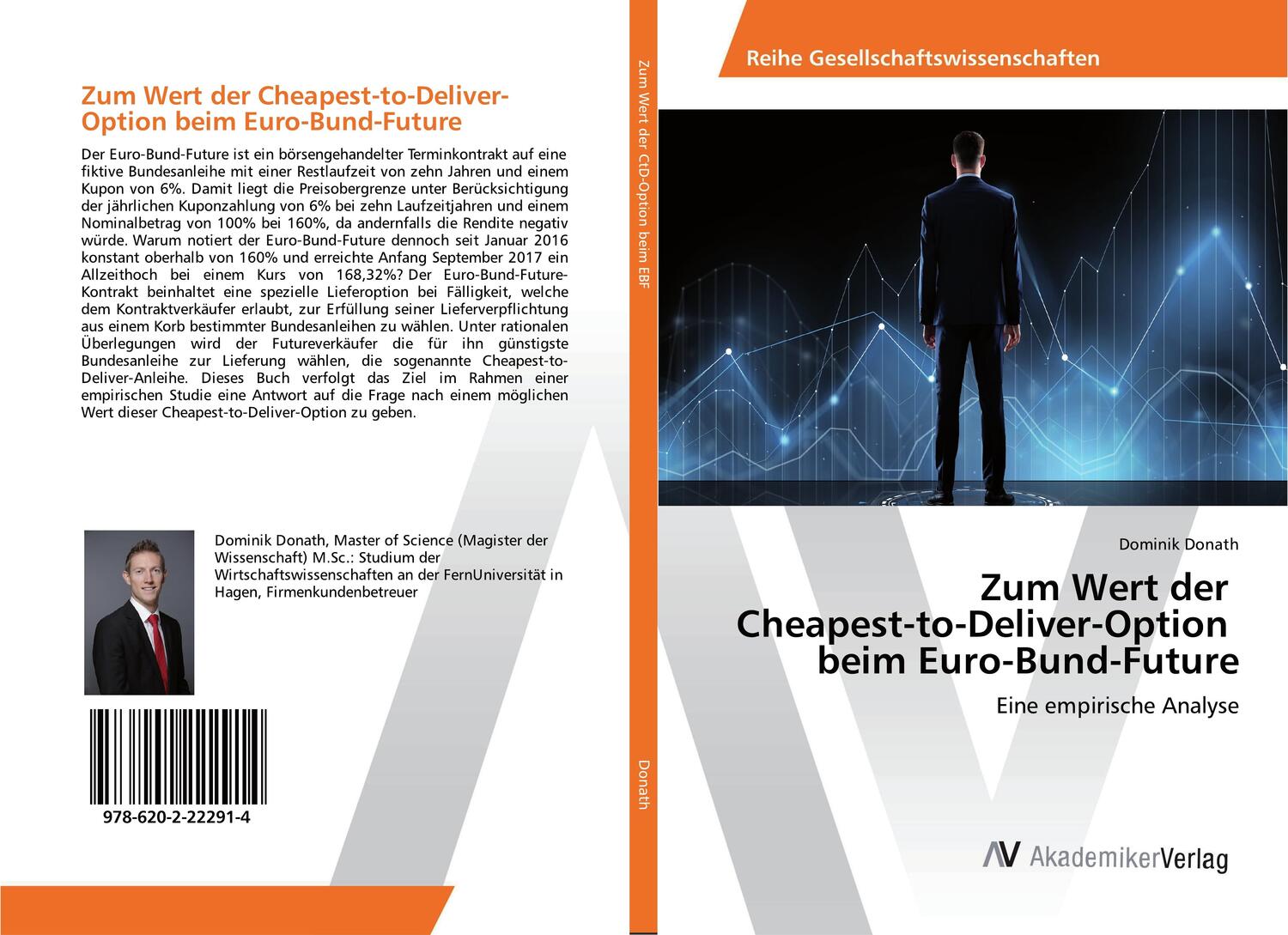 Cover: 9786202222914 | Zum Wert der Cheapest-to-Deliver-Option beim Euro-Bund-Future | Donath