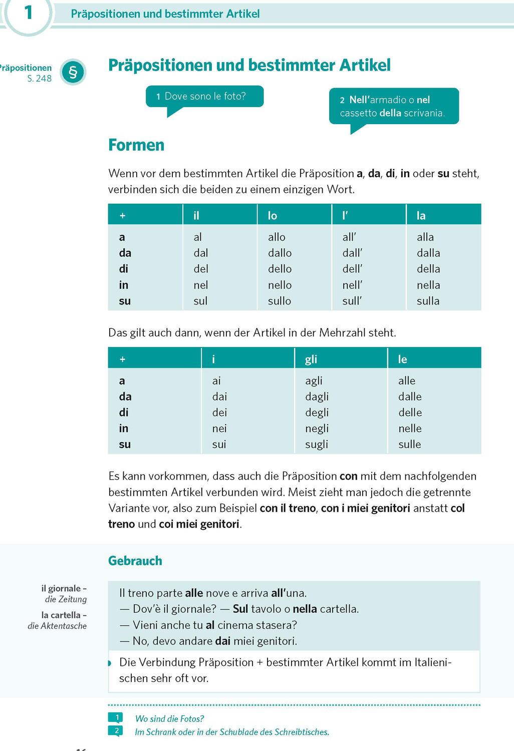 Bild: 9783125660021 | PONS Praxis-Grammatik Italienisch | Taschenbuch | 304 S. | Deutsch