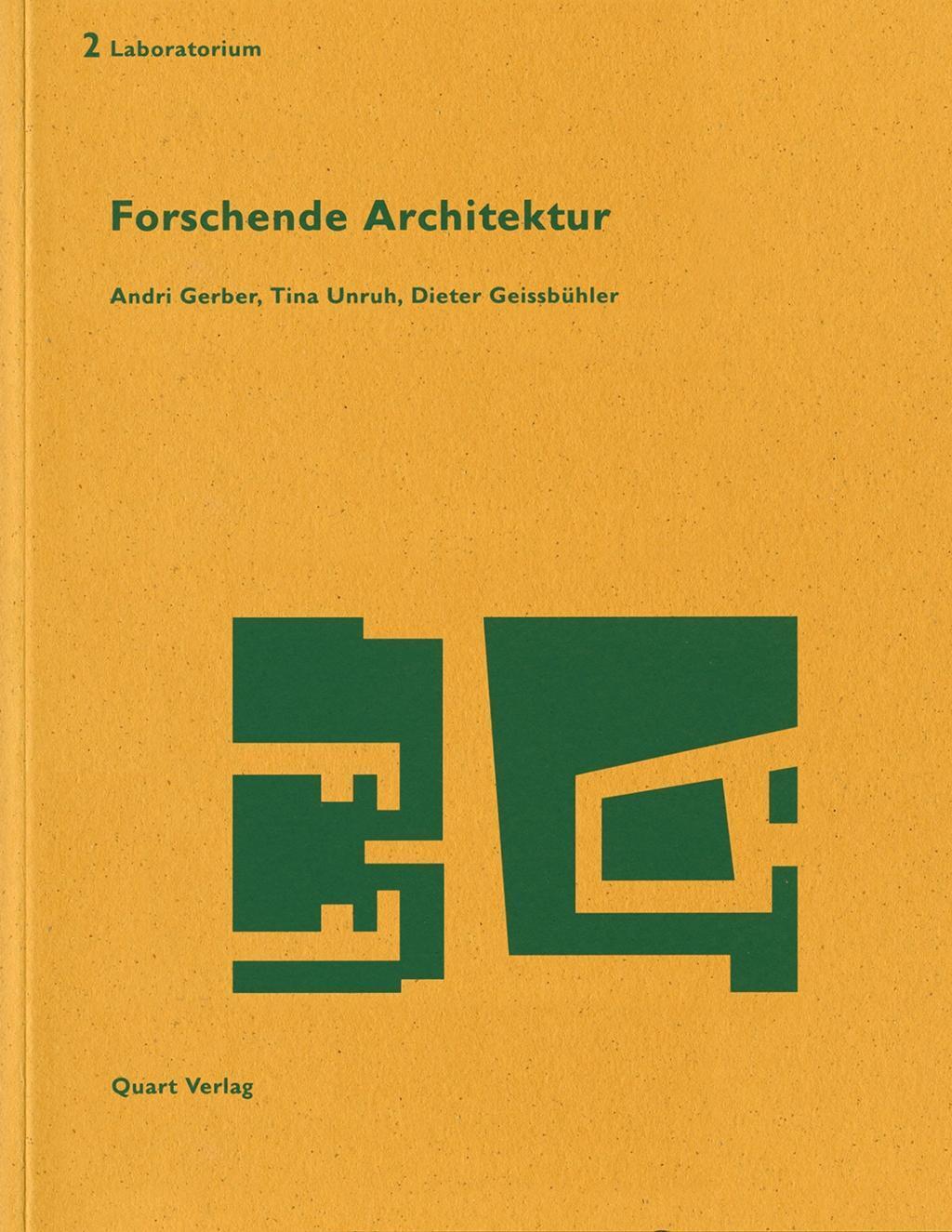 Cover: 9783037610190 | Forschende Architektur | Laboratorium 2 | Taschenbuch | 104 S. | 2010