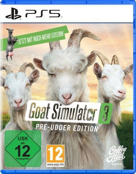 Cover: 4020628641276 | Goat Simulator 3 Pre-Udder Edition (PlayStation PS5) | DVD-ROM | 2022