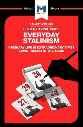 Cover: 9781912128105 | An Analysis of Sheila Fitzpatrick's Everyday Stalinism | Victor Petrov