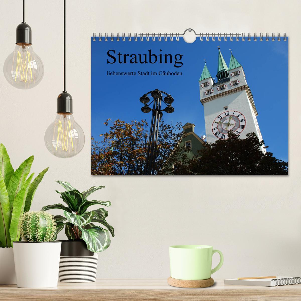 Bild: 9783435439225 | Straubing, liebenswerte Stadt im Gäuboden (Wandkalender 2025 DIN A4...