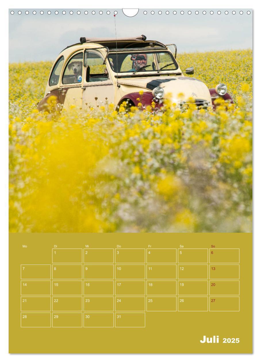 Bild: 9783435955312 | Citroën 2 CV ¿ Flower Power (Wandkalender 2025 DIN A3 hoch),...