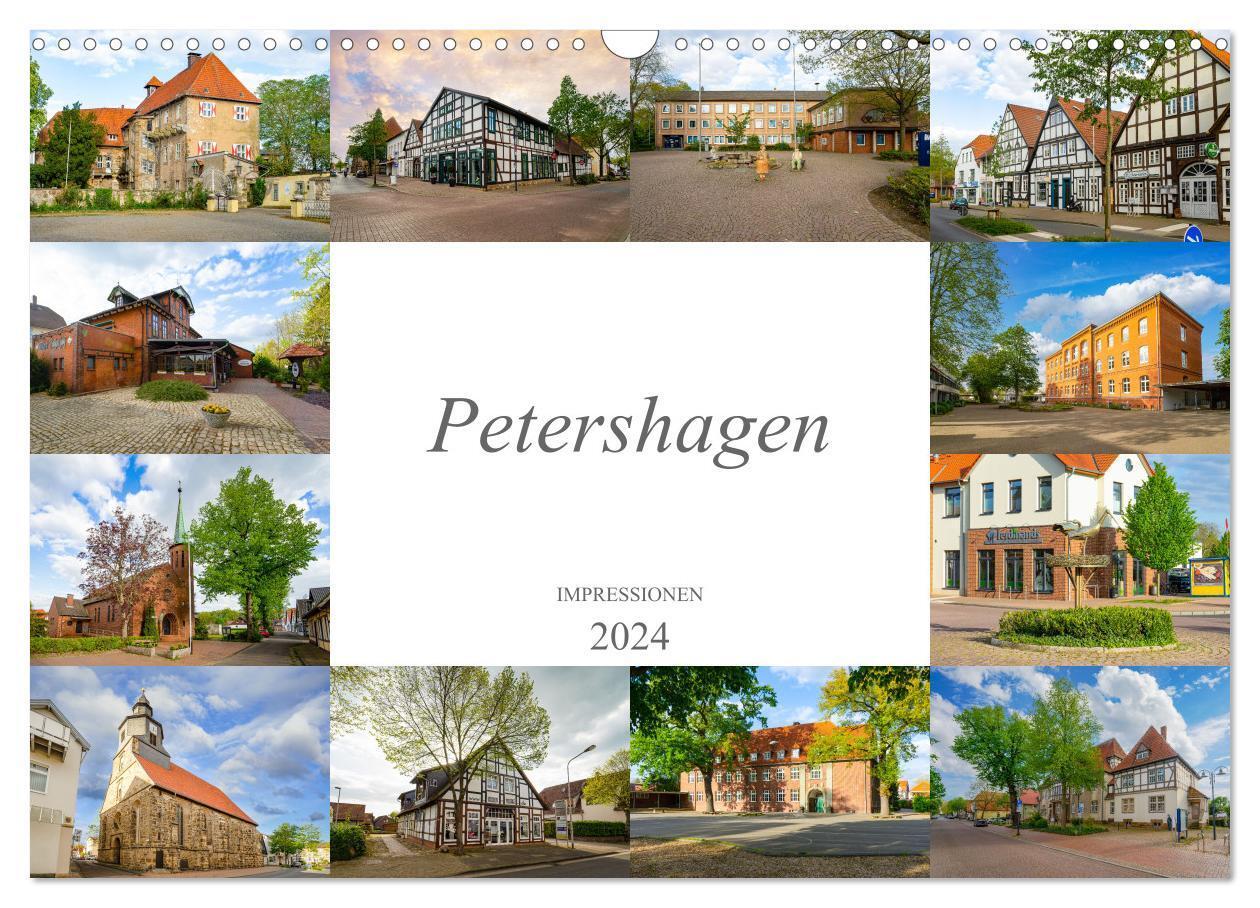 Cover: 9783675654808 | Petershagen Impressionen (Wandkalender 2024 DIN A3 quer), CALVENDO...