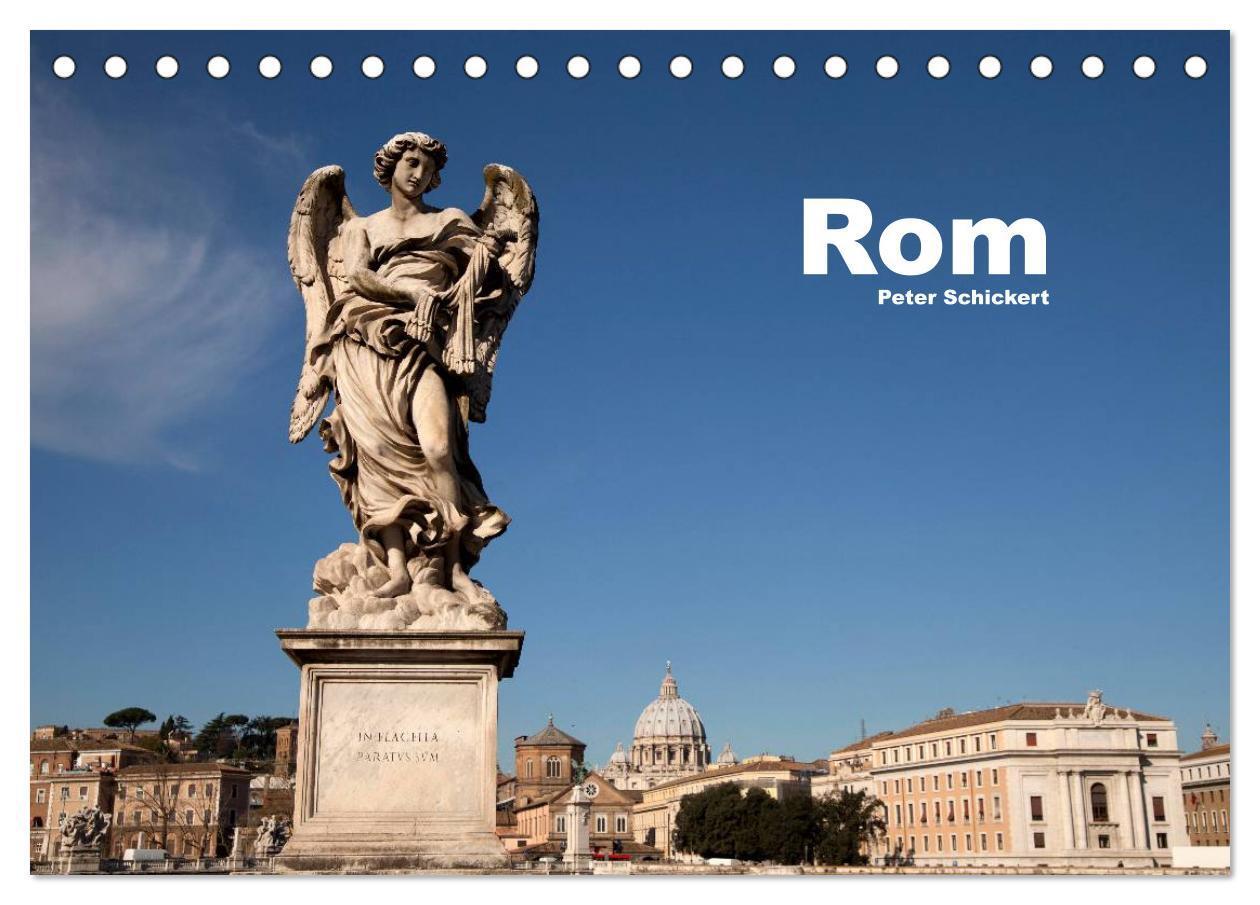 Cover: 9783675769007 | Rom (Tischkalender 2024 DIN A5 quer), CALVENDO Monatskalender | 2024