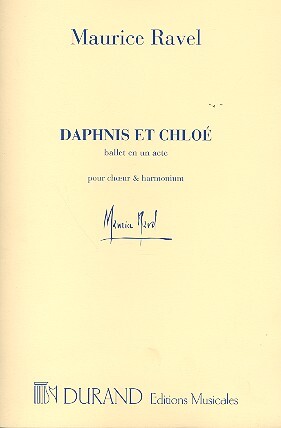 Cover: 9790044075126 | Daphnis et Chloe suite no.1 pour choeur mixte et harmonium partition