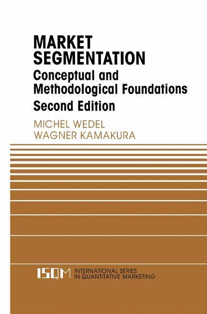 Cover: 9781461371045 | Market Segmentation | Conceptual and Methodological Foundations | Buch
